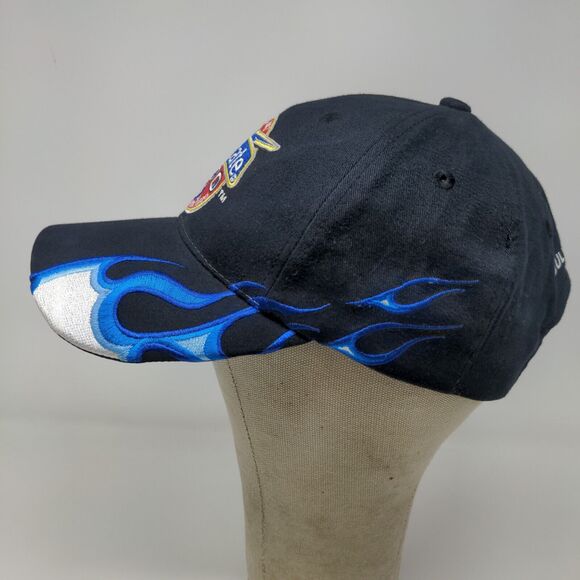Main Gate Men's Allstate Brickyard 400 Strapback Hat Black 2007 Flames - Picture 5 of 11